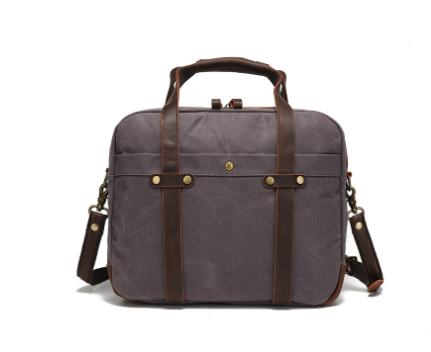 Canvas Laptop Messenger Bag | ASHVILLE